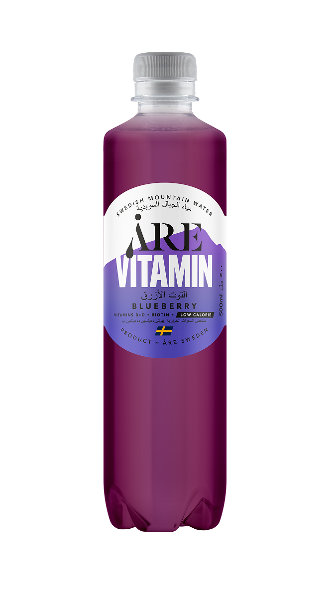 Åre vitamin blueberry bottle