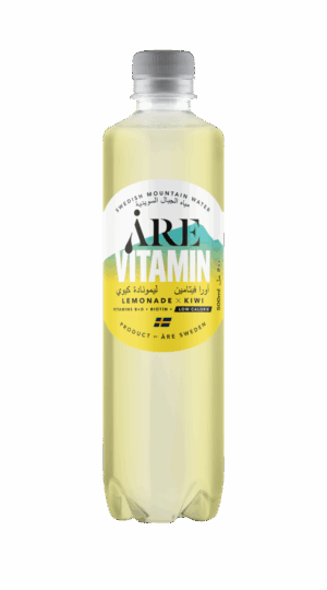 Åre vitamin lemonade kiwi bottle