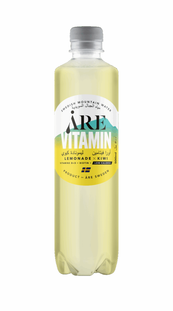 Åre vitamin lemonade kiwi bottle