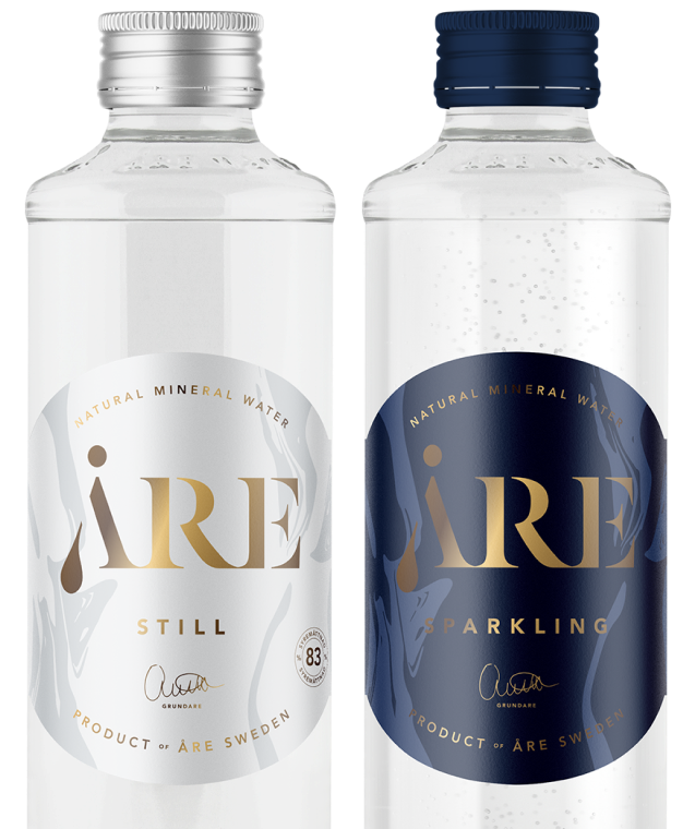Åre beverage sparkling and still water